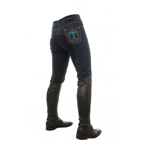 denim riding breeches